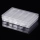 thumbnail image 4 of Caja de almacenamiento de monedas de gran capacidad, colector de almacenamiento de monedas transparente, organizador de monedas de superficie lisa, soporte para monedas cuidadosamente almacenado Yuarrent EL013500-02, 4 of 5