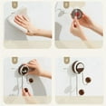 thumbnail image 3 of Gancho de ventosa de vacío de montaje en pared percha de toallas reutilizable para cocina baño, 3 of 11