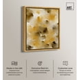 thumbnail image 2 of Granola Chocolate Chips Watercolor Boho Abstracts Canvas Wall Art by Art Remedy, Gold Floater Frame, 17.5" x 21.5", 2 of 7