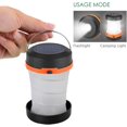 thumbnail image 3 of Luz de camping - Linterna de bolsillo plegable 2 en 1 - Luz de camping plegable y gancho para colgar - Adecuado para acampar, al aire libre, senderismo, pesca, aventuras JFHHH pequeña, 3 of 5
