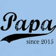 thumbnail image 3 of CafePress - Papa Since 2015 T Shirt - Men's Classic Graphic T-Shirt, 3 of 4