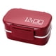 thumbnail image 2 of Caja De Almuerzo Portátil A Prueba De Envase De Capa Doble Caja De Picnic De Hojalata Burdeos Soledad Contenedor de almuerzo, 2 of 10