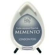 Tsukineko Memento Water-Based Ink Pad for Stamping - London Fog