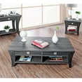 thumbnail image 2 of Furniture of America Table Basse de Rangement en Bois Transitionnel Ami en Gris, 2 of 7