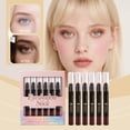 thumbnail image 5 of Smooth Pearl Eyeshadow Stick Set for Daily Wear, Silky Cream Crayon with Natural Shimmer, Blendable Long-Wearing Eye Pencil Kit – 6 Colors, 5 of 7