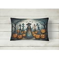 thumbnail image 2 of Carolines Treasures DAC2252PW1216 16 x 12 in. Unisex La Catrina Skeleton Spooky Halloween Fabric Decorative Pillow, 2 of 4