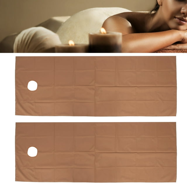 FLAMEEN Drap de Lit de Salon, 2 Pcs Housse de Lit de Salon, Drap de Lit, Housse de Table de Massage Imperméable Non Irritante pour Clubs de Beauté Tuina de Massage