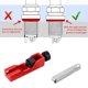 thumbnail image 4 of Herramienta universal para brechas de bujías con calibre de espesores Aleación de aluminio Juego de calibres de espesores para bujías de automóvil Compatible con bujías de 10 mm 12 mm 14 mm 16 mm, 4 of 10