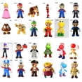 thumbnail image 2 of Juego Super Mario Bros Dibujos Animados Muñecas Modelo Figuras de Anime Luigi Yoshi Mario Modelo Coleccionable Creativo Juguetes para niños Regalo de Cumpleaños, 2 of 5