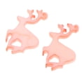 thumbnail image 1 of 2 Unids Shell Natural Ciervo Colgantes Accesorios Pa Fabricación Suministros De tesanía Rosa BLESIY Colgantes de perlas de concha natural, 1 of 7