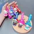 thumbnail image 2 of Llaveros Kawaii lindo Hello KT Llavero Anime Llavero con pulsera de PVC suave llavero accesorios mujeres, 2 of 4