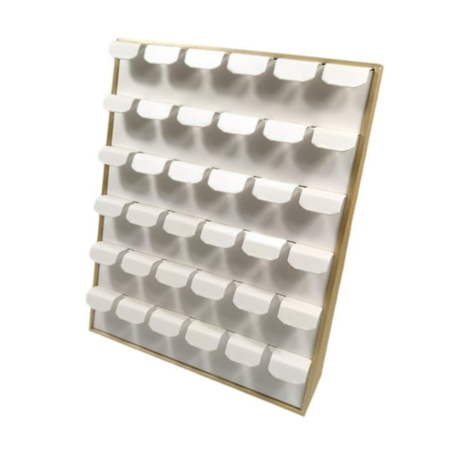 Soporte de exhibición de pendientes, soporte de pendientes para joyería casera, transmisión dorado