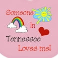 thumbnail image 4 of Inktastic Someone in Tennessee Loves Me Boys or Girls Baby Bib, 4 of 4