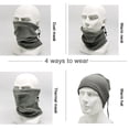 thumbnail image 4 of Bufanda de tubo a prueba de viento para hombre y mujer, Bandana de forro polar, calentador de cuello, Media máscara, polaina, Snowboard, suave, Invierno, 4 of 4