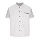 thumbnail image 5 of pstuiky camisetas de manga corta para hombre, Camisa informal de manga corta con cuello vuelto y botones estampados en color liso para hombre ropa de hombre xxxl, 5 of 6