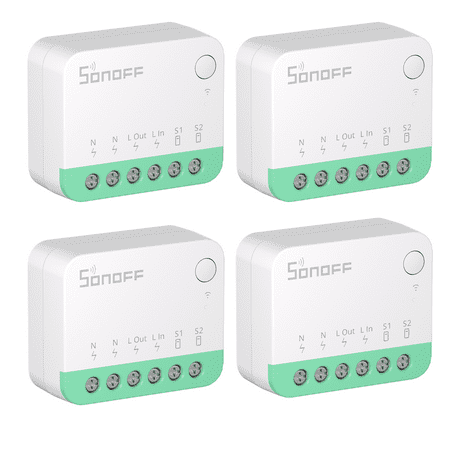 SONOFF MINI Extreme 10A Wi-Fi Smart Switch,Works With Alexa,Google Home and Apple Home,TÜV, CE, and FCC certifications