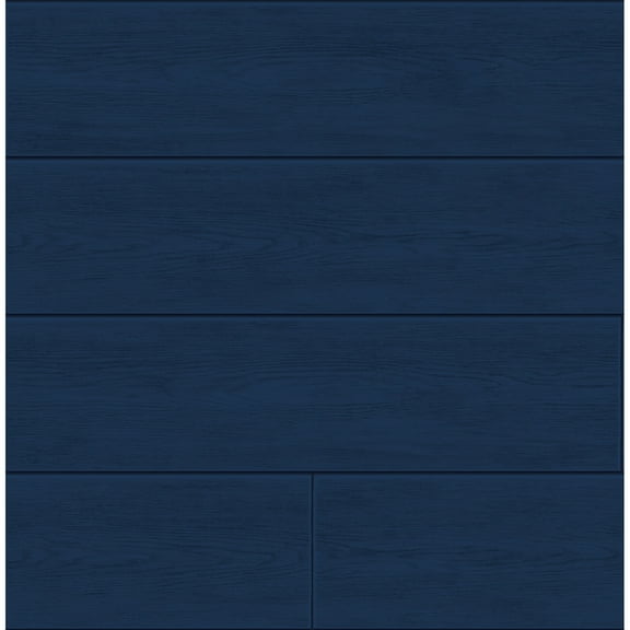 Transform Blue Plank Peel and Stick Wallpaper