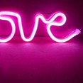 thumbnail image 3 of LED Love Sign Decoration,LED Love Neon Sign Love Neon Light Decrorative Night Light Exceptional Reliability, 3 of 3