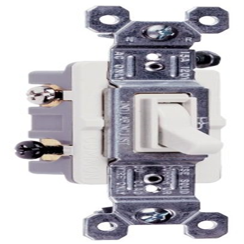 Pass & Seymour White RESIDENTIAL Toggle Wall Light Switch 3-Way 15A Bulk 663-WGU Pass & Seymour White RESIDENTIAL Toggle Wall Light Switch 3-Way 15A Bulk 663-WGU