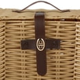 thumbnail image 3 of Bone Dry Pet Storage, Toy Basket, Medium, 21x13x8", Beige Plastic Wicker, 3 of 5