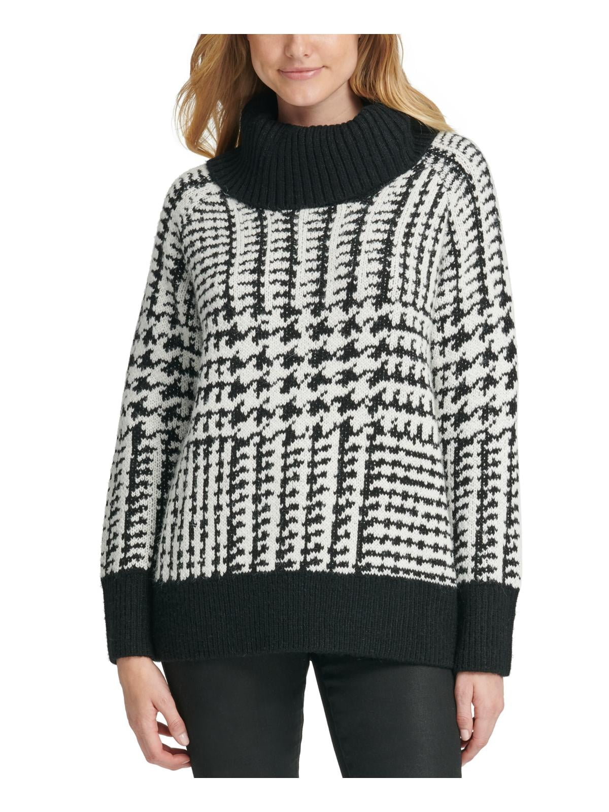 dkny cowl neck sweater