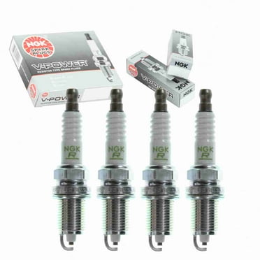 4 pc NGK 2262 V-Power Spark Plugs for 0000-18-F287 04606823AB 04606823AC 04887030 1765224 1Y0G 3131 3132 3133 318 318C2 318S 3311 434 434C2 435 436 436S 439 439C2 4887030 5-86003122 5-86003122-0 7562