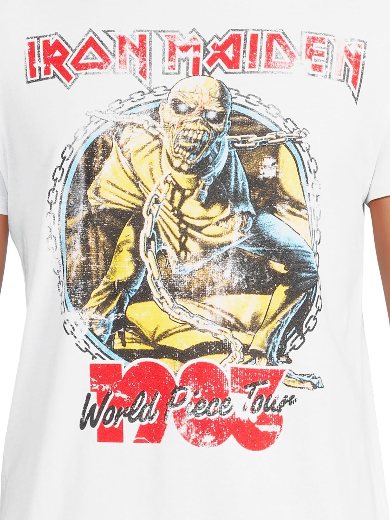 Iron Maiden Men's and Big Men's Graphic Tee with Short Sleeves, Size S-3XL