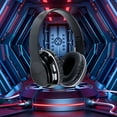 thumbnail image 3 of MERILER Wireless Bluetooth Headphones Over Ear with Noise Reduction, Hi-Fi Sound, Long Battery Life, Built-in Mic, Adjustable Headband, Multi-Mode Use, 3 of 6