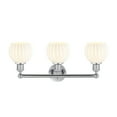 thumbnail image 5 of Innovations Lighting - White Venetian - 3 Light Bath Vanity In Modern, 5 of 7