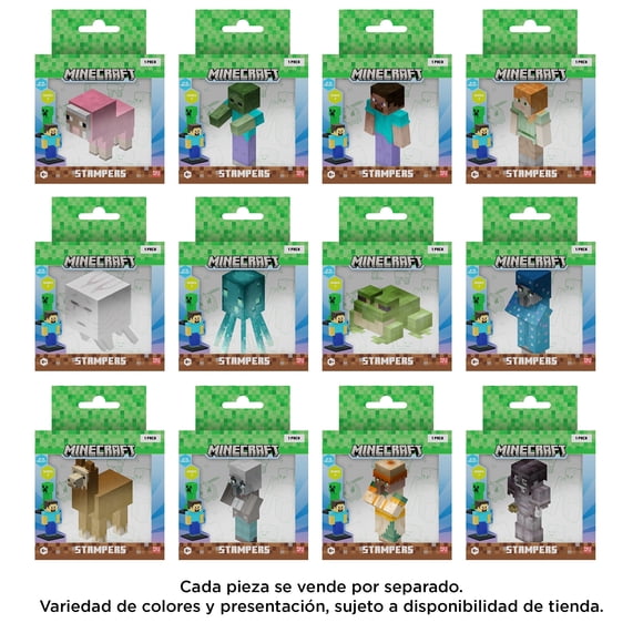 Figura Coleccionable Minecraft Stampers 1 pieza
