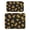 White-164, variant on 2 Pack Washable Rubber Sunflower Cute Floral Dish Drying Mats for Kitchen Counter Home Large Coffee Bar Pad Accessories and Decor for Utensils Stemware (2pcs 18''x24'' 19.5''x12'')