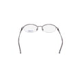 thumbnail image 5 of NEW MARCOLIN 7222 WOMENS/LADIES DESIGNER HALF-RIM LILAC HALF-RIMLESS WITH RHINESTONES FRAME DEMO LENSES 55-19-140 SPRING HINGES EYEGLASSES/EYEWEAR, 5 of 9