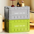 thumbnail image 4 of Spacious Storage Bin with Excellent Load Bearing, Easy Assembly and Wheels, Stackable Storage Bin for Clothes and More, Folding Box for Home and Outdoor Organization, 4 of 7