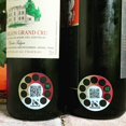thumbnail image 2 of 10-Pack Instant Read Wine Thermometer Bottle Sticker - Self Adhesive Digital Display Temperature Thermometer for Sparkling Wine White Wine Red Wine Alcohol Beer Liquid Thermometer (CELSIUS), 2 of 8