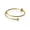 Gold, variant on Lovely Star Track Beads 925 Sterling Silver Thin Line Band Adjustable Ring A3037-Gold-8 - adjustable