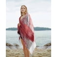 thumbnail image 2 of Red Grey Oil Painting Beach Towels Oversized Super Absorbent, Abstract Modern Street Smear Art Lightweight Bath Towel Quick Dry Sets For Bathroom/Pool/Rv Camping/Beach Play/Gym Room/Picnic 23"x47", 2 of 8