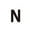 N, variant on Bwomeauty Room Decor, Three-dimensional Iron Art Number Letters House Number Screw Home House Number Sign, Home Gifts