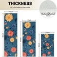 thumbnail image 4 of Pioneer Flower Floral Print Pattern Kitchen Rugs Sets Of 3,Kitchen Runner Rugs Non Skid Washable,Decorative Kitchen Floor Mats for Kitchen,Sink,Laundry,17"x30"+ 17"x47" + 17"x59", 4 of 6