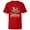 Red, variant on Star Wars Rebels Ahsoka Tano - Short Sleeve T-Shirt for Kids - Customized-White