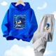 thumbnail image 4 of Ropa de bebé, ropa de abrigo para niño de 2 a 12 años, conjunto de sudadera con capucha, sudadera Sonic 2024 de primavera para niños, ropa para niña, madre e hijo, 4 of 5