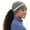heather grey, variant on Ponytail Hat - Reflective Winter Running Beanie