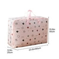 thumbnail image 3 of PALIFEUR Large Storage Bags, 19.6x23.6x9.8 Inch Clothes Storage Bags for Travel, Foldable Blanket Storage Bags for Clothing, Blanket, Comforters, Bed Sheets, Pillows and Toys, 3 of 7
