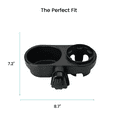 thumbnail image 3 of Stroller Snack Tray and Cup Holder, 3 of 9