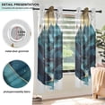 thumbnail image 3 of Yayeee Window Curtains Light Filtering 63"x52" Grommet Panel Pair Home Living Room Decor, Blue Mountains, 3 of 7