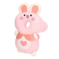 thumbnail image 3 of Almohadilla protectora para la cabeza de bebé con forma de animal de dibujos animados, fibra artificial, cojín para mochila, conejito rosa, 3 of 14