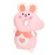 thumbnail image 3 of Almohadilla protectora para la cabeza de bebé con forma de animal de dibujos animados, fibra artificial, cojín para mochila, conejito rosa, 3 of 14