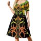 thumbnail image 1 of Vestido Art Nouveau de limonero de manga corta, estilo coreano, de lujo, para mujer, para boda, fiesta de bodas., 1 of 7