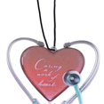 thumbnail image 2 of Heart Stethoscope Caring Christmas Tree Ornament Heart Stethoscope Ornament Appreciation Gift For Doctor Nurse Caregiver, 2 of 5
