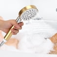 thumbnail image 3 of Rociador de baño que ahorra agua para una experiencia de baño definitiva Juego de cabezal de ducha ajustable de 3 piezas, 3 of 8