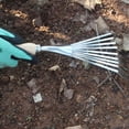 thumbnail image 4 of ADDHAT 1Ud Rastrillo De Inoxidable Para Y Jardinería Con Mango Cómodo, 4 of 8